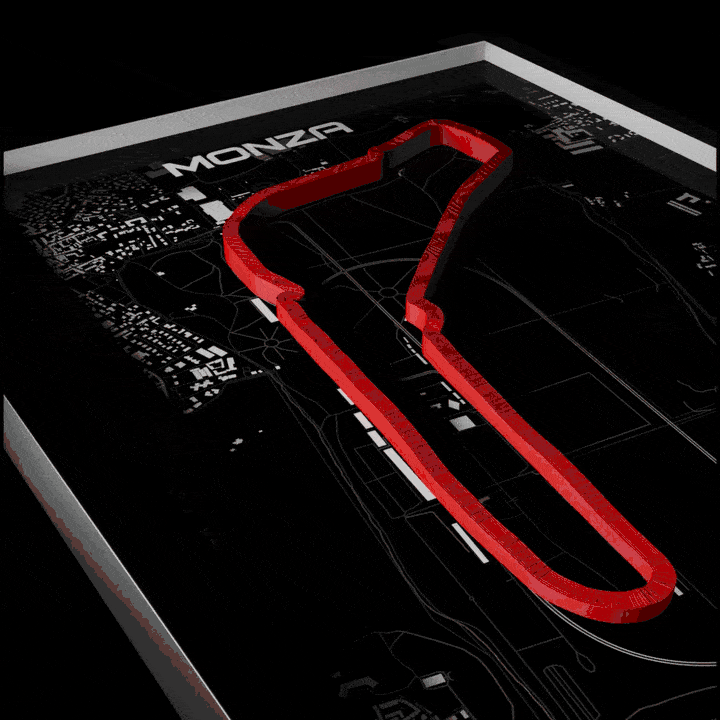 3D Printed Racetrack